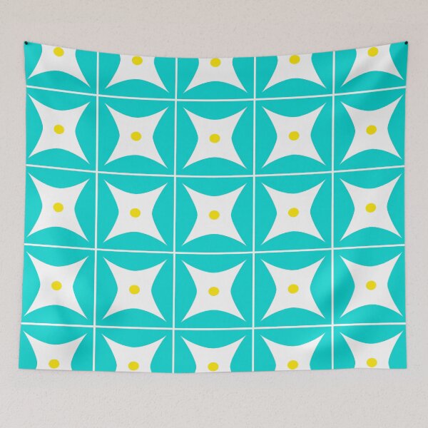 Item preview, Breeze Block Ten P Teal designed and sold by Owen1976.