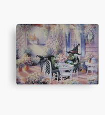 Afternoon Cards Canvas Print