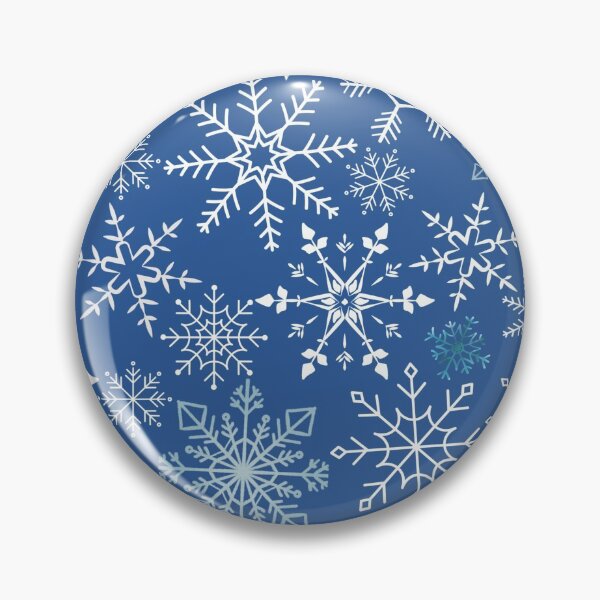 Item preview, Blue Heart Snowflakes designed and sold by Jessi-Sketches.