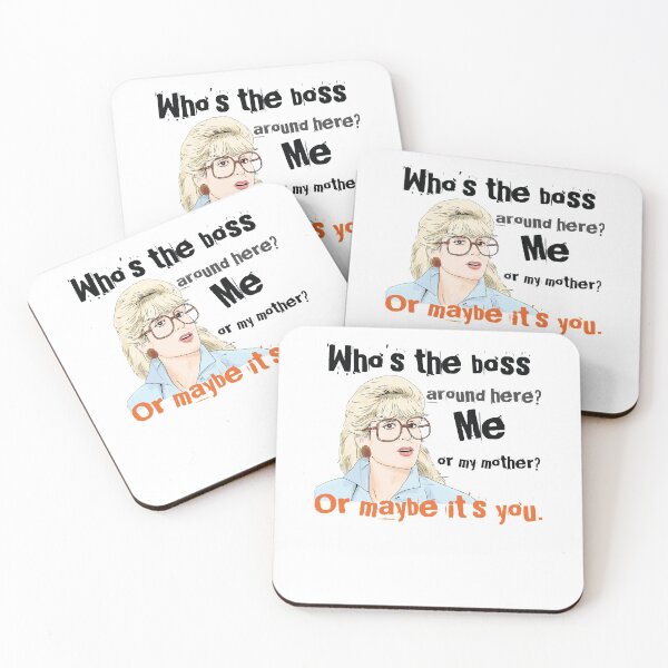 Item preview, Gift Men Angela Bower Who S The Boss Around Here  Awesome For Movie Fan designed and sold by MarinaMcDermott.