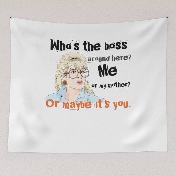 Item preview, Gift Men Angela Bower Who S The Boss Around Here  Awesome For Movie Fan designed and sold by MarinaMcDermott.