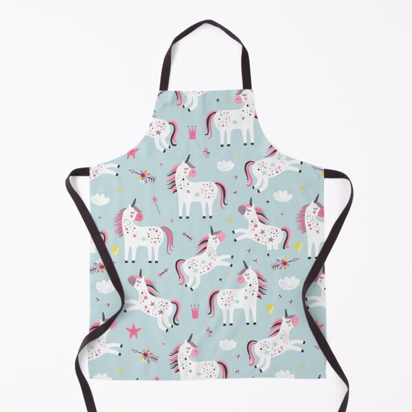 Item preview, Seamless pattern with unicorns designed and sold by FlossieShop96.