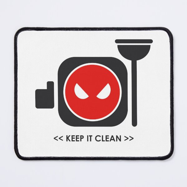 Item preview, Keep it Clean Red designed and sold by KDesign13.