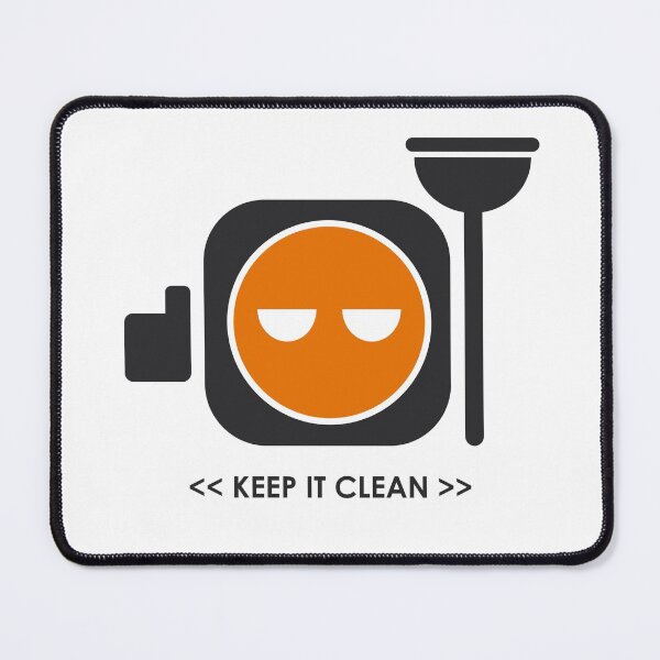 Item preview, Keep it Clean Orange designed and sold by KDesign13.