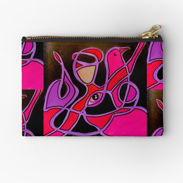 Pink Ladybird Zipper Pouch