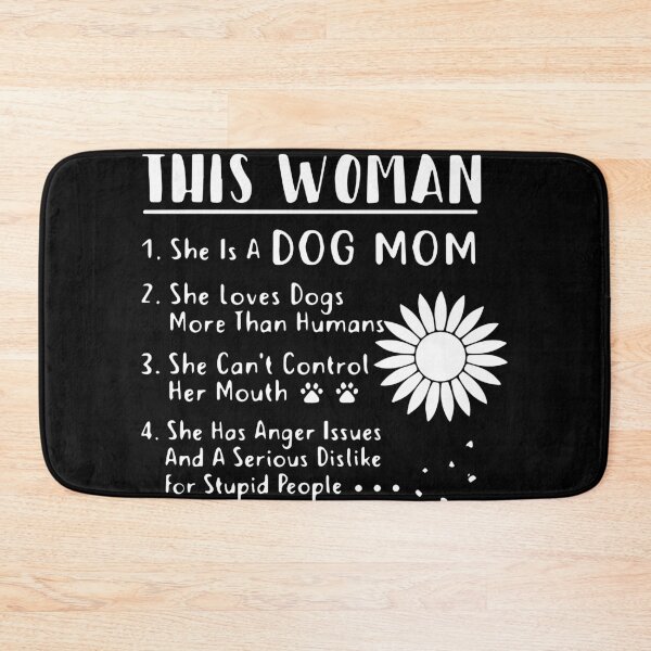Item preview, 5 things you should know about this woman she is a dog mom designed and sold by Super-Thomas.