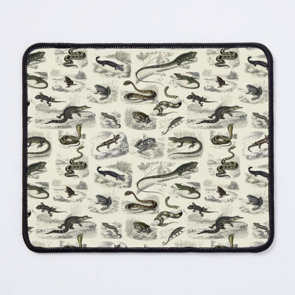 Item preview, Antique Black & White Toile Reptiles & Amphibians designed and sold by famousblue.