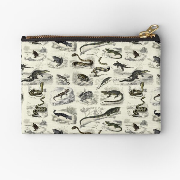 Item preview, Antique Black & White Toile Reptiles & Amphibians designed and sold by famousblue.