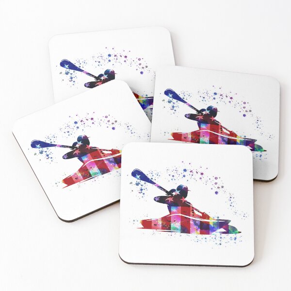 Item preview, Watercolor American Flag - Canoeing designed and sold by FlossieShop96.