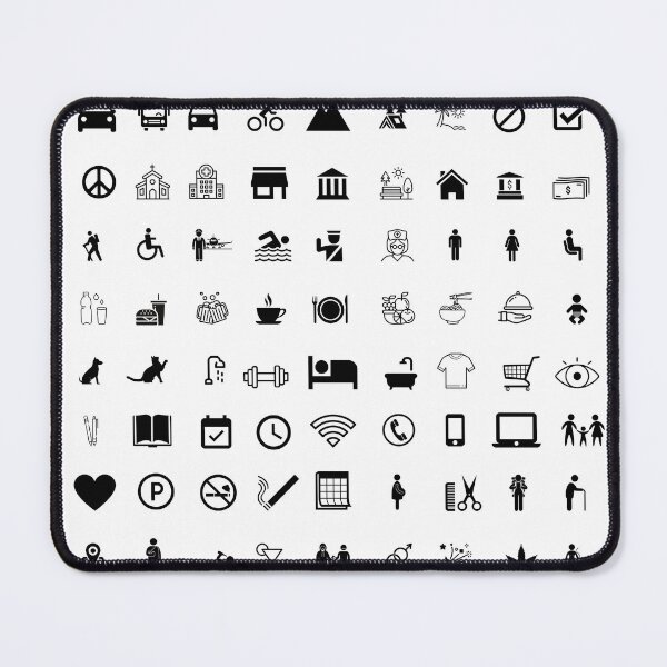 Item preview, Tourist Signs(Black) designed and sold by JCDreamcraft.