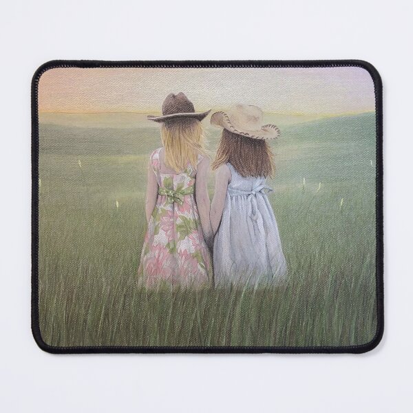 Item preview, Two Little Girls designed and sold by ArtbyLaurenJ.