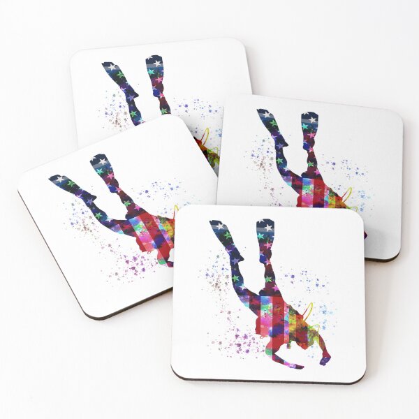 Item preview, Watercolor American Flag - Diving designed and sold by FlossieShop96.