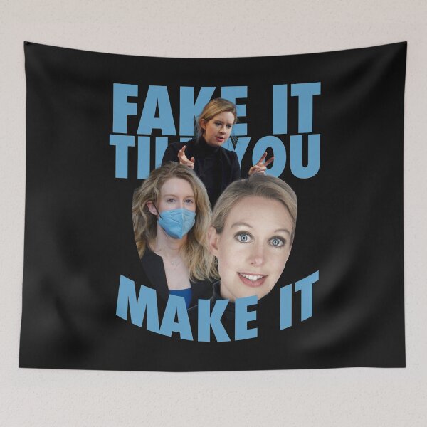 Item preview, Elizabeth Holmes Theranos Sticker designed and sold by winstonclarker.