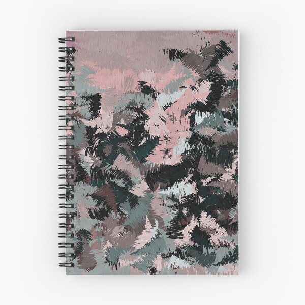 Item preview, Brushwork Abstract in Pink Gray Brown designed and sold by Gingezel.