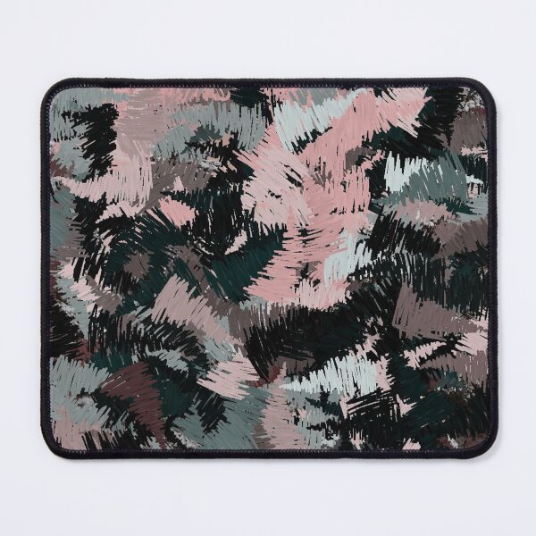 Item preview, Brushwork Abstract in Pink Gray Brown designed and sold by Gingezel.