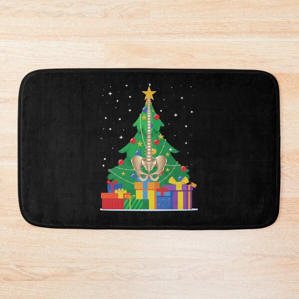 Item preview, Christmas tree with spine funny Chiropractic Christmas designed and sold by patroart.