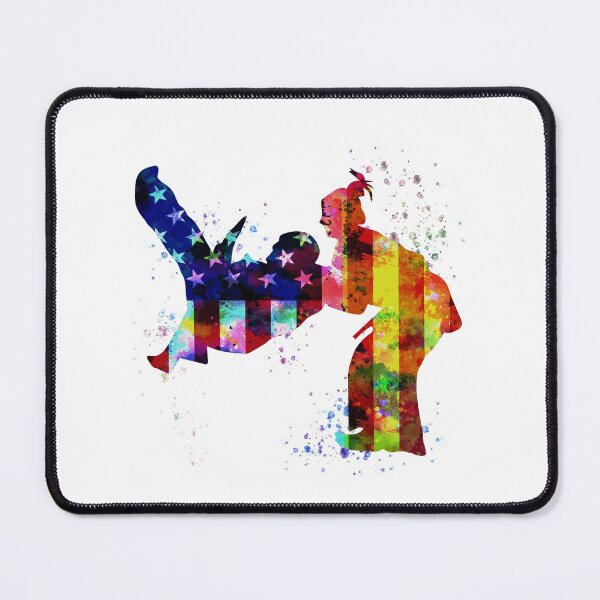 Item preview, Watercolor American Flag - Judo designed and sold by FlossieShop96.