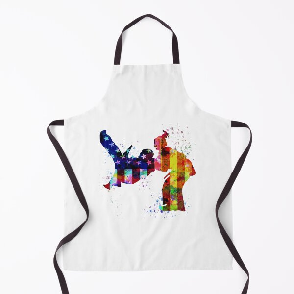 Item preview, Watercolor American Flag - Judo designed and sold by FlossieShop96.