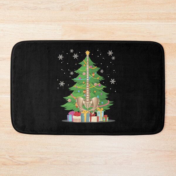 Item preview, Christmas tree with spine funny Chiropractic Christmas designed and sold by patroart.