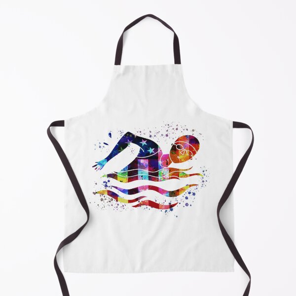 Item preview, Watercolor American Flag - Swimming  designed and sold by FlossieShop96.