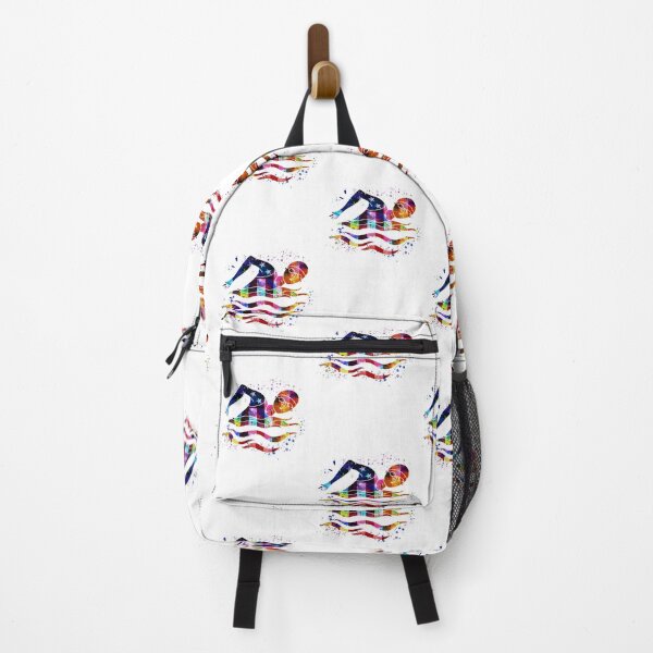 Item preview, Watercolor American Flag - Swimming designed and sold by FlossieShop96.