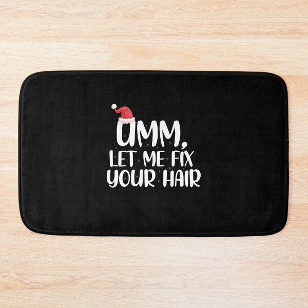 Item preview, Let me fix your hair with Santa's Hat Funny Christmas Hairstylist designed and sold by patroart.
