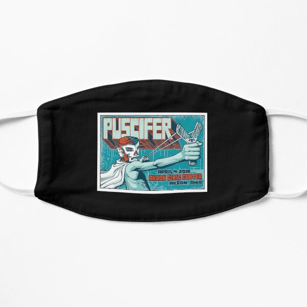Puscifers Cartoons Vaporware Christmas Flat Mask