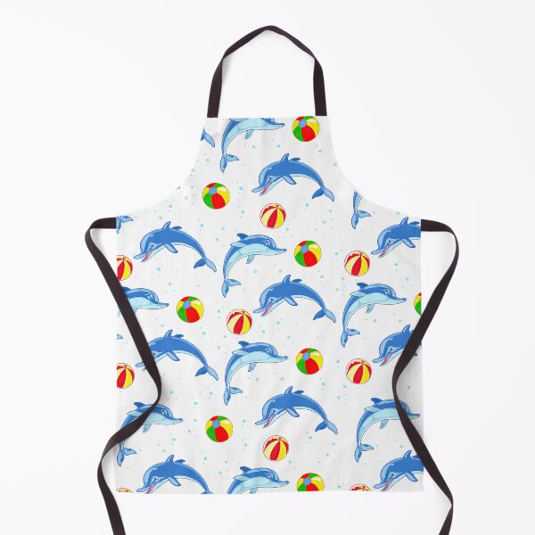 Item preview, Funny Dolphins With Colorful Balls designed and sold by JaskolArt.