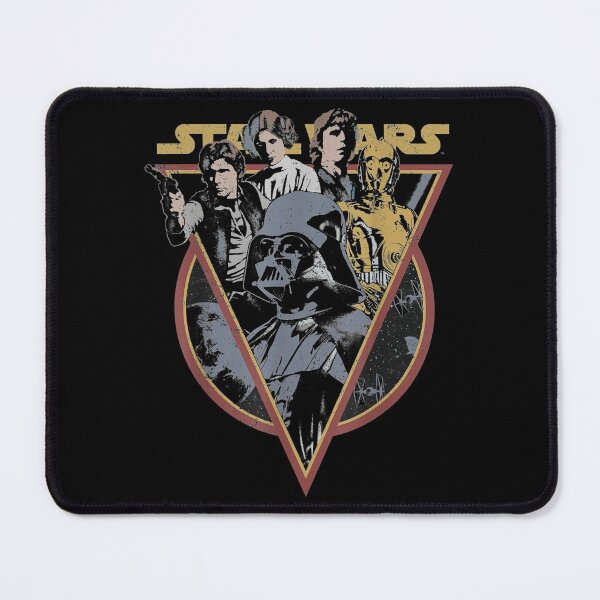 Star Retro Characters Vintage Style Mouse Pad