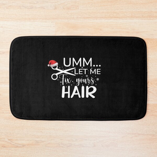 Item preview, Let me fix your hair with Santa's Hat Funny Christmas Hairstylist designed and sold by patroart.