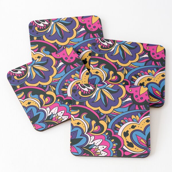 Item preview, Colorful Floral Pattern  designed and sold by TheSkullArmy.