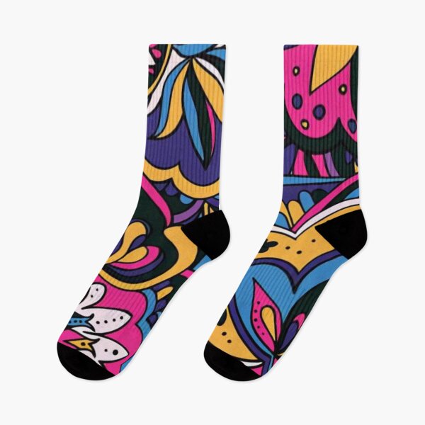 Item preview, Colorful Floral Pattern  designed and sold by TheSkullArmy.