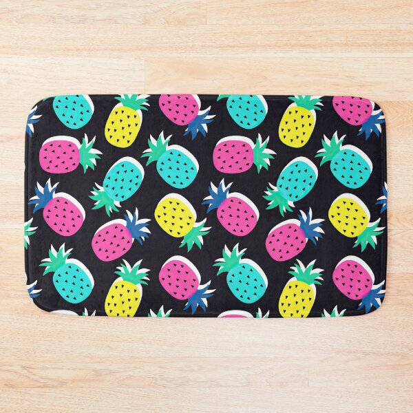 Item preview, Different Color Pineapples On Black designed and sold by JaskolArt.