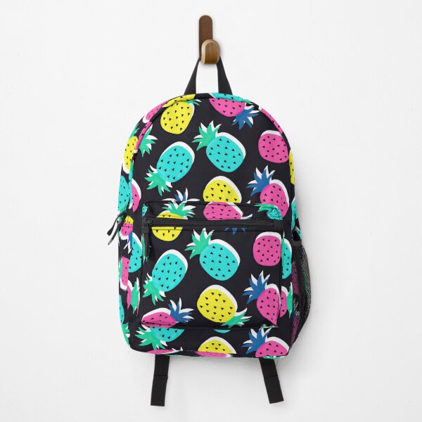 Item preview, Different Color Pineapples On Black designed and sold by JaskolArt.