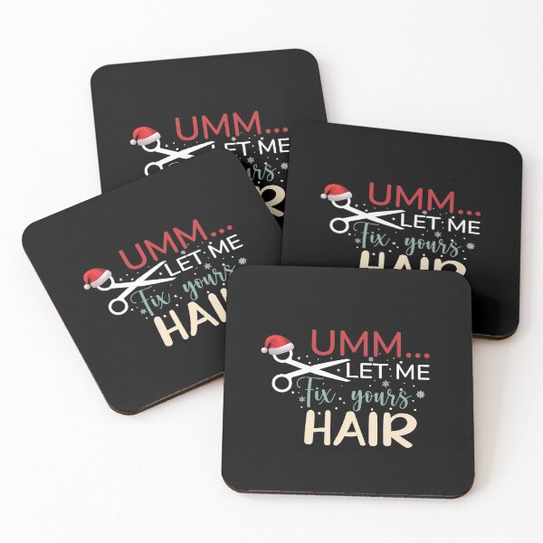 Item preview, Let me fix your hair with Santa's Hat Funny Christmas Hairstylist designed and sold by patroart.