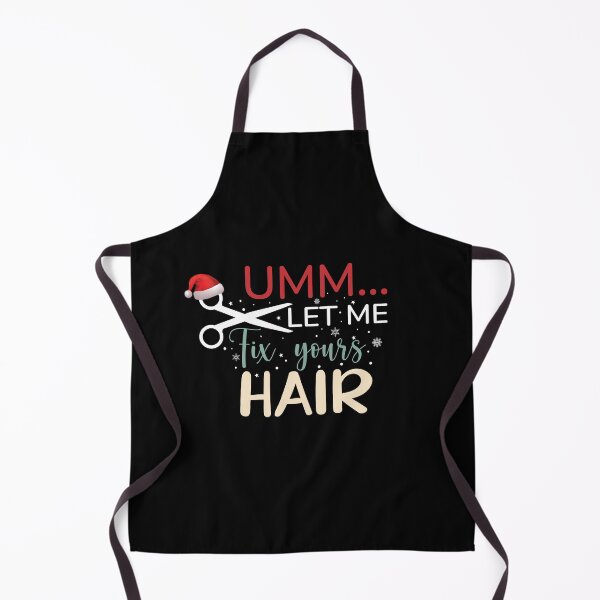 Item preview, Let me fix your hair with Santa's Hat Funny Christmas Hairstylist designed and sold by patroart.