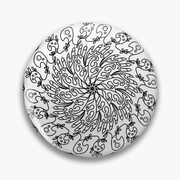 Item preview, Color-In Mandala - coloring book images, Mandala Mindfulness, colouring book designed and sold by 10pmCreations.