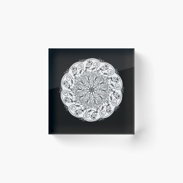 Item preview, Color-In Mandala - coloring book images, Mandala Mindfulness, colouring book designed and sold by 10pmCreations.