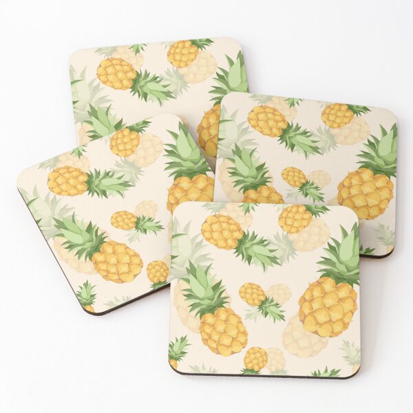 Item preview, Yellow Pineapple Watercolor designed and sold by JaskolArt.
