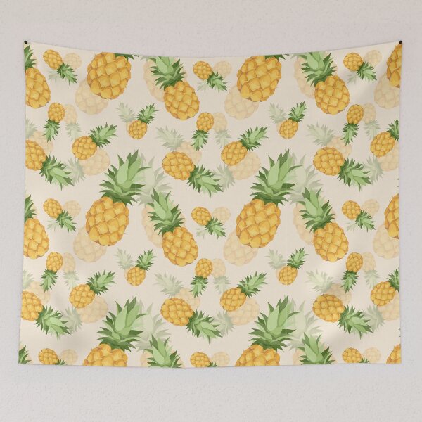 Item preview, Yellow Pineapple Watercolor designed and sold by JaskolArt.