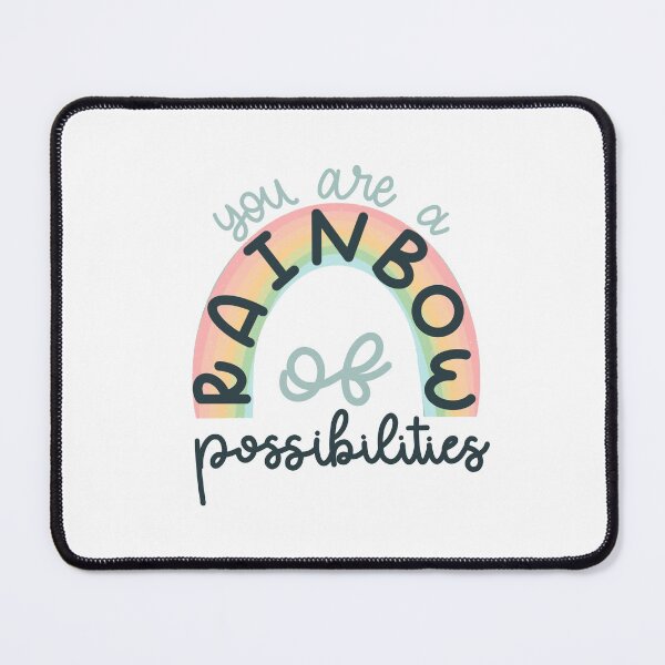Item preview, Rainbow of possibilities designed and sold by Coffeehouse Doodles.