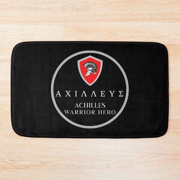 Item preview, Achilles Warrior Hero Greek Demigod Mythology Design designed and sold by OnyxMoonDesigns.