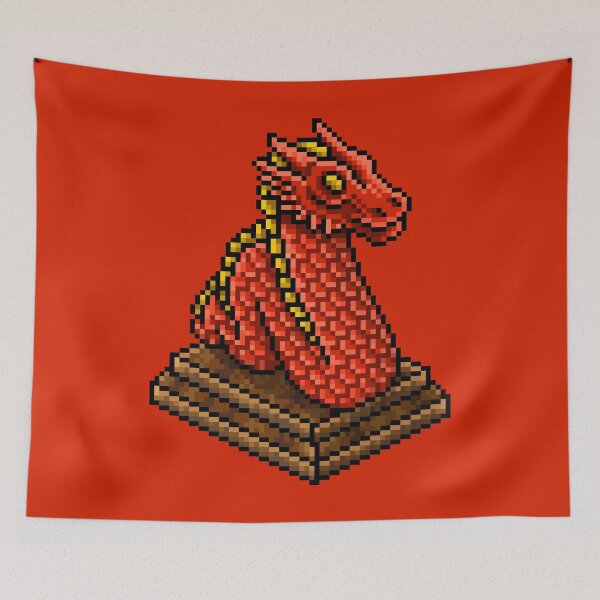 Item preview, Habbo Fire Dragon Lamp designed and sold by Eisenjays.
