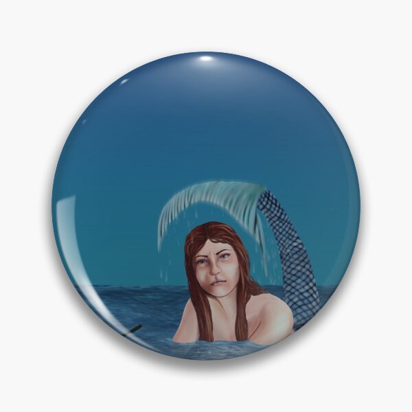 Item preview, The Unhappy Mermaid designed and sold by Brinjen.