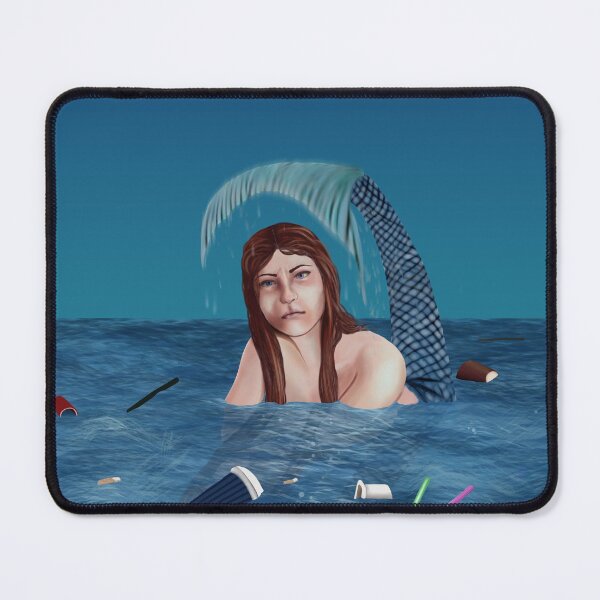 Item preview, The Unhappy Mermaid designed and sold by Brinjen.