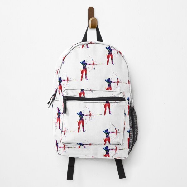 Item preview, Archery American Flag Color Art designed and sold by JaskolArt.