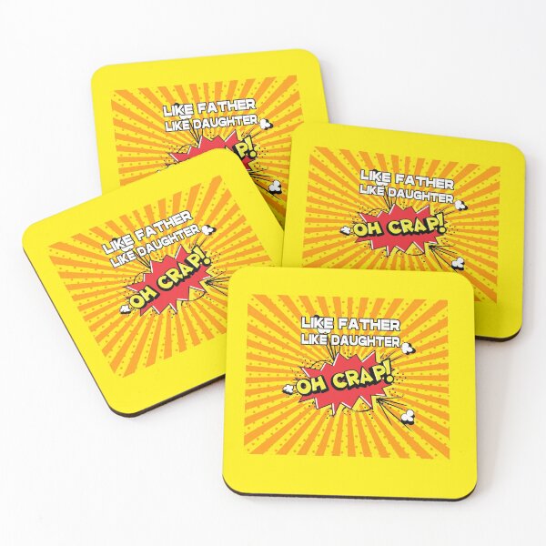 Item preview, Like Father Like Daughter Oh Crap! Comic Book POW designed and sold by Chelsealuv Krigbaum.