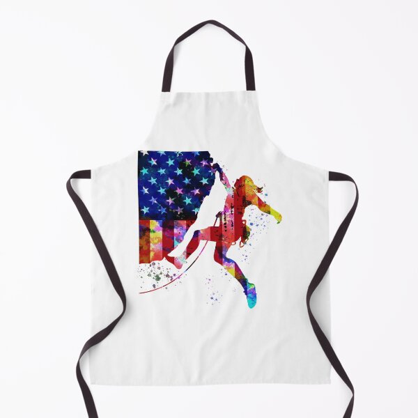 Item preview, Escalada, bandera americana, color, arte designed and sold by JaskolArt.