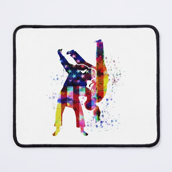 Item preview,  Jiu jitsu American Flag Color Art designed and sold by JaskolArt.