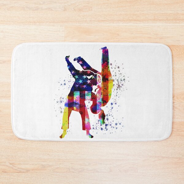 Item preview,  Jiu jitsu American Flag Color Art designed and sold by JaskolArt.